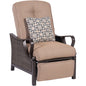 Hanover Ventura Luxury Recliner with Pillow Accessory, All-weather, Resin Weave368