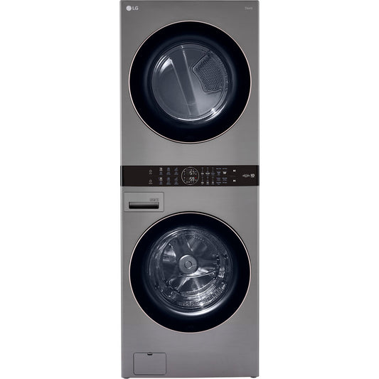 LG4.5 CF / 7.4 CF Electric Washtower with Center ControlWKE100HVA