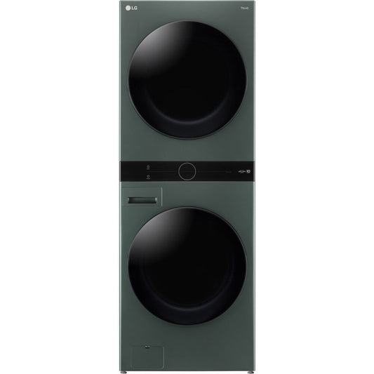 LG 4.5 CF / 7.4 CF Electric Washtower with Center Control, TurboSteam,Laundry