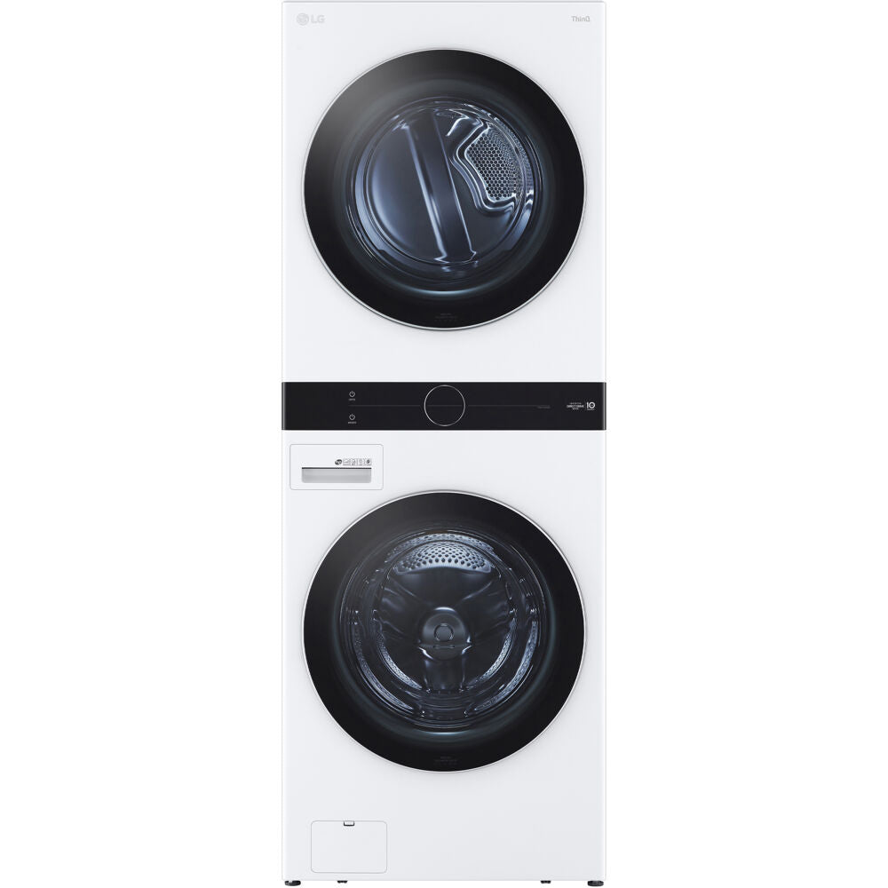 LG 4.5 CF / 7.4 CF Electric Washtower with Center Control,Laundry