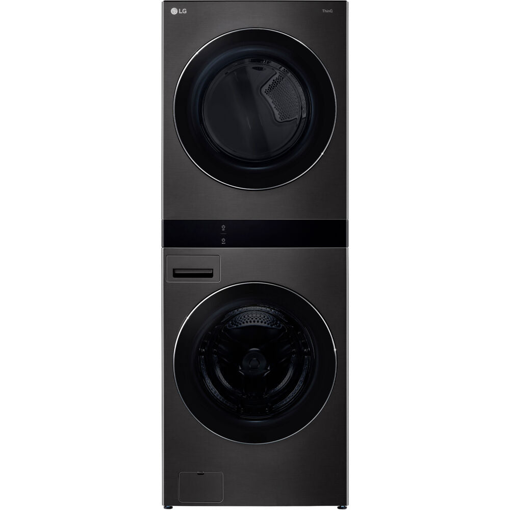 LG 5.0 CF / 7.4 CF Electric Washtower with Center Control, ezDispense,Laundry