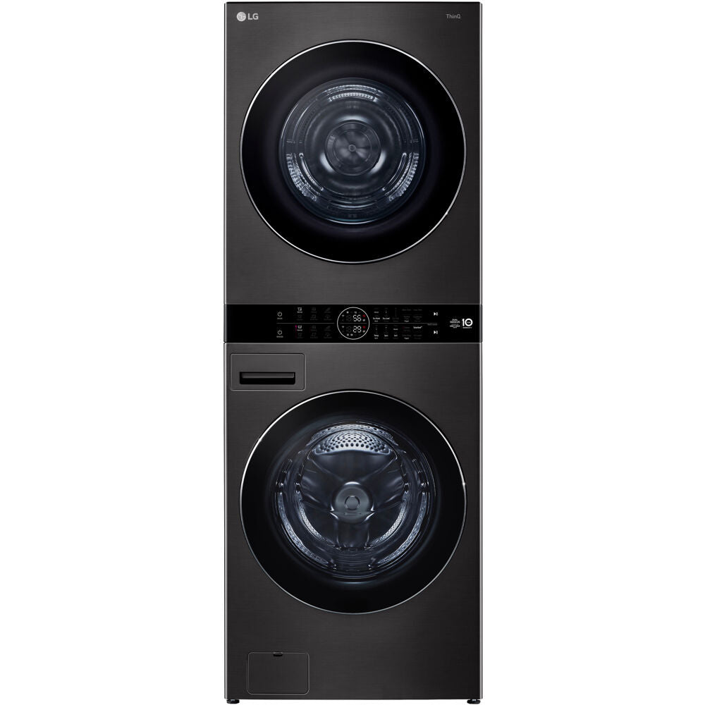 LG 5.0 CF / 7.8 CF Dual Inverter Heat Pump Ventless Dryer, TurboWash360,Laundry