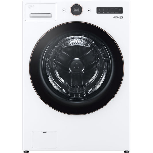 LG 5.0 CF Ultra Large Capacity Front Load Washer, TurboWash360, Steam, Wifi,Laundry