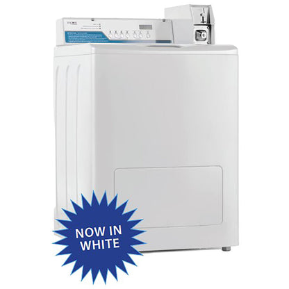Crossover 2.9 CF Commercial Top Load Washer, 18lb Capacity, OPL/Coin/Card Rdy