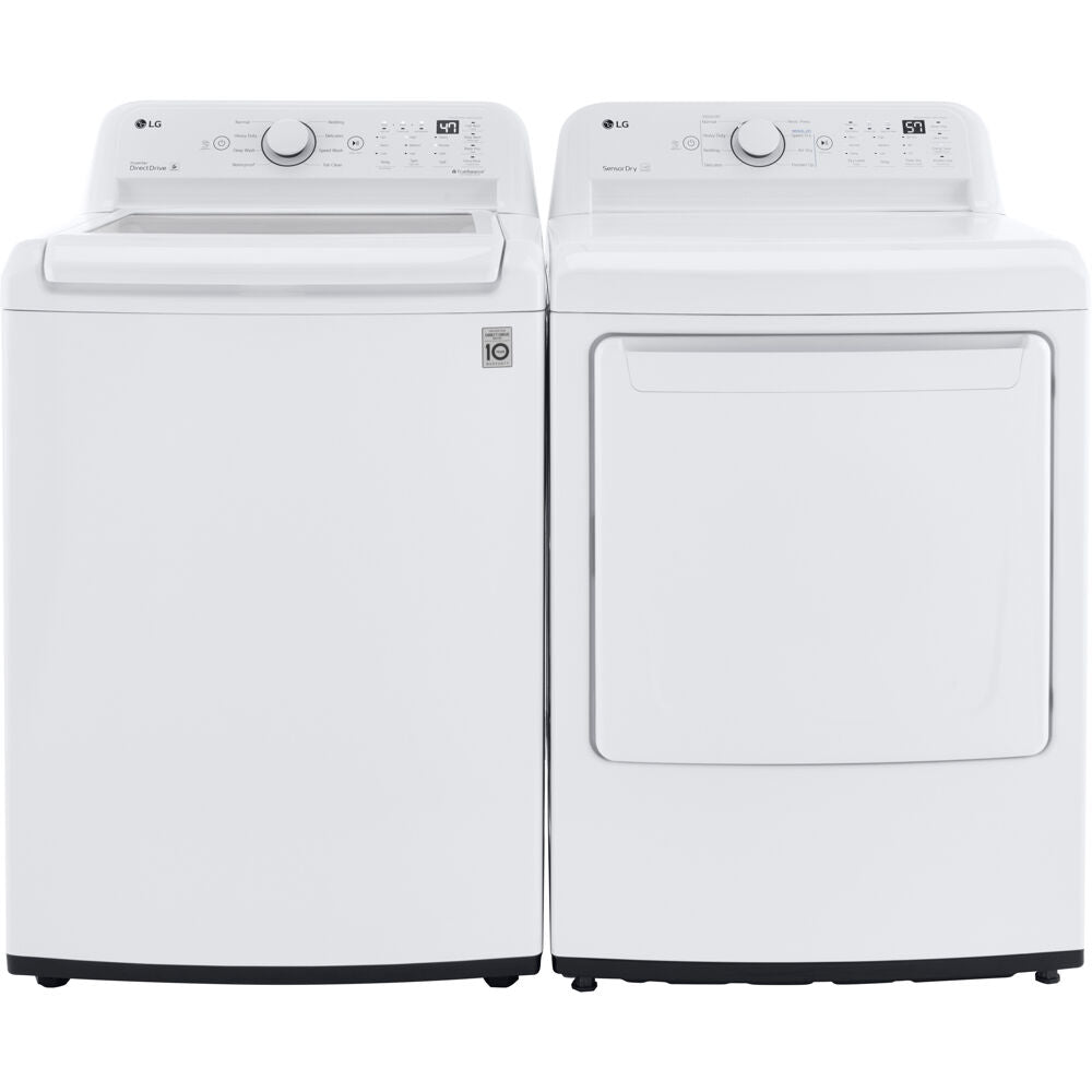 LG4.3 CF Top Load Washer (WT7000CW) & 7.3 CF Electric Dryer (DLE7000W)WT7000CW-E-KIT
