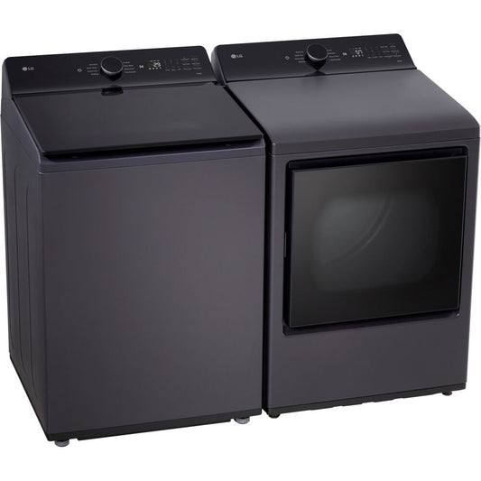 LG 5.5 CF Top Load Washer (WT8400CB) + 7.3 CF Electric Dryer (DLE8400BE),Laundry